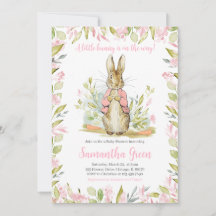 Baby Shower de Pink Peter Rabbit
