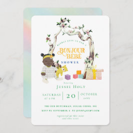Invitación Baby Shower de Rainbow and Sunshine Bonjour