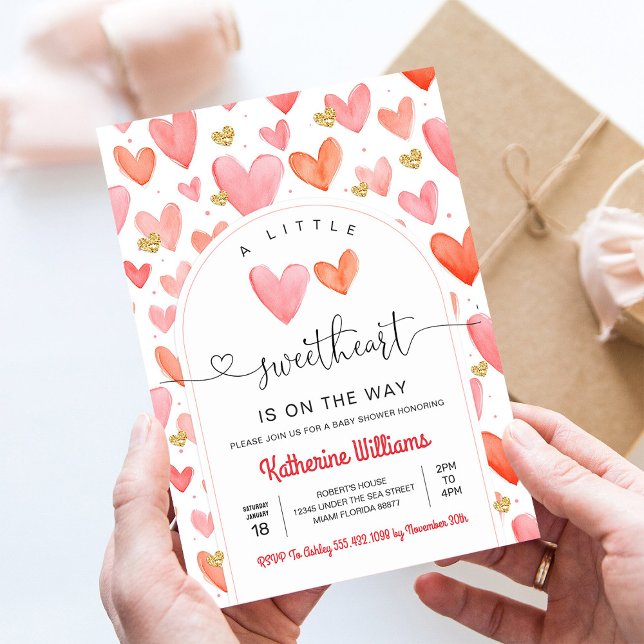 Invitación Baby Shower de San Valentín (Subido por el creador)