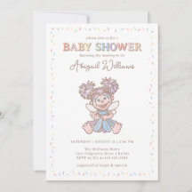 Baby Shower de Sesame Street Abby Cadabby Confetti