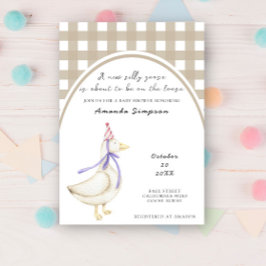 Invitación Baby Shower de Silly Goose