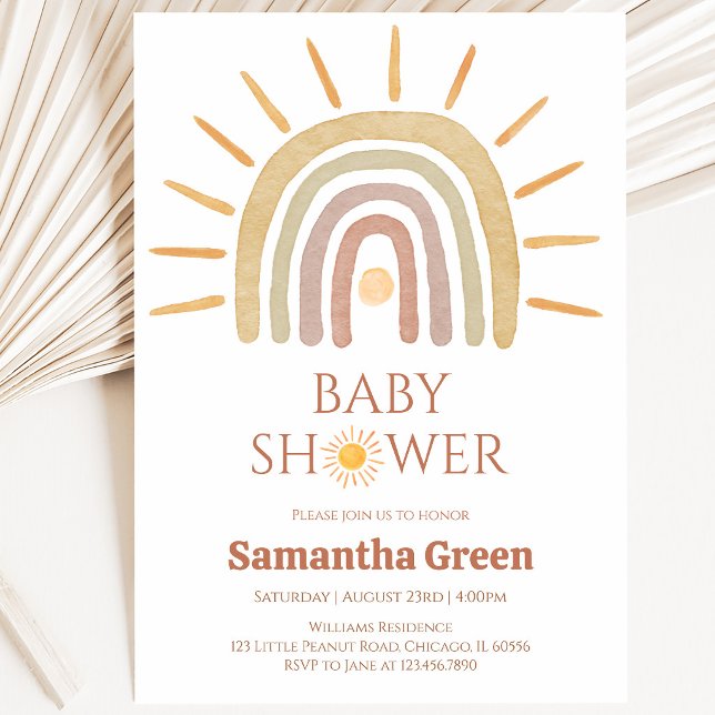 Invitación Baby Shower de Solcito (Subido por el creador)