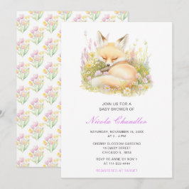 Invitación Baby Shower de Spring Fox