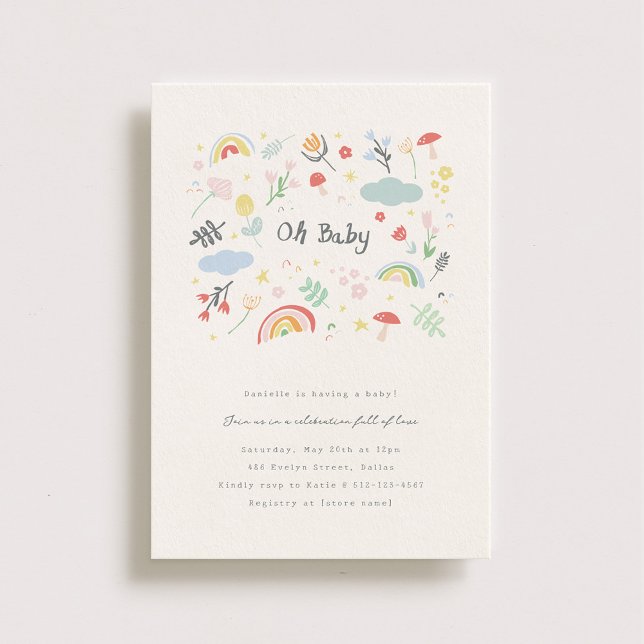 Invitación Baby Shower de Sunny Days (Subido por el creador)