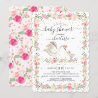Baby Shower de Swan de bebé y mamá dulce