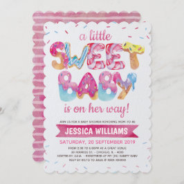 Invitación Baby Shower de Sweet Candyland Sprinkle