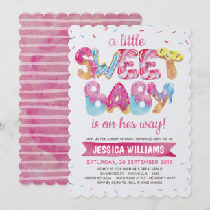 Invitación Baby Shower de Sweet Candyland Sprinkle