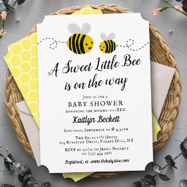 Invitación Baby Shower de Sweet Little Honey Bee