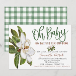 Invitación Baby Shower de Sweet Magnolia Bayou