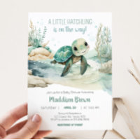 Baby Shower de tortuga marina