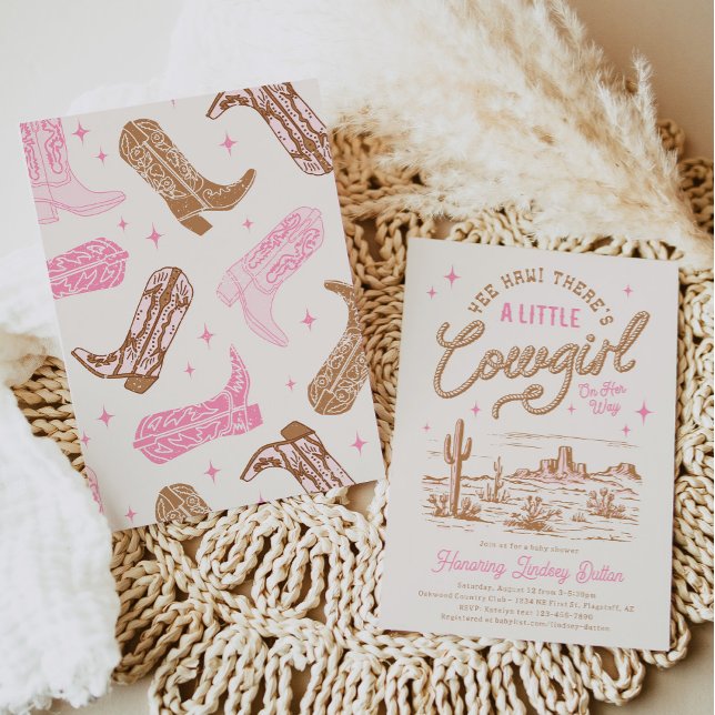 Invitación Baby Shower de una niña pequeña (Subido por el creador)