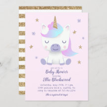 Baby Shower de Unicorn