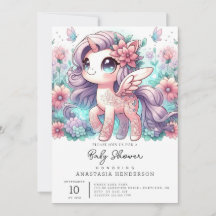 Baby Shower de Unicorn, dulce personalizado