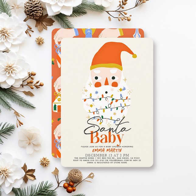 Invitación Baby Shower de vacaciones para Navidades bebés de  (Subido por el creador)