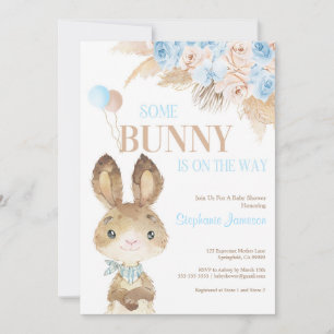 Invitación Baby Shower del desierto tropical bohemio de Pampa