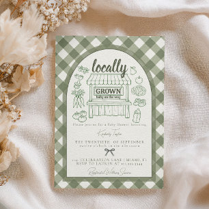 Invitación Baby Shower del Mercado de Agricultores de Product
