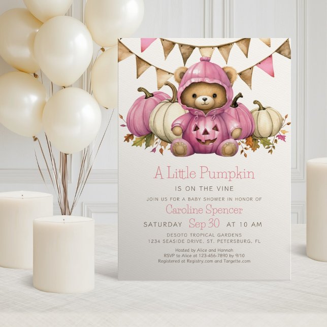Invitación Baby Shower del oso del parche de calab (Subido por el creador)