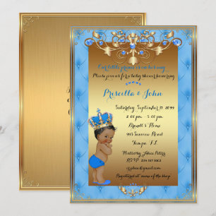 Invitación Baby Shower del Principito, de moda, mo