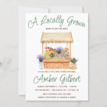 Baby Shower, el mercado de las flores de los granj