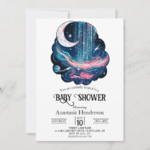 Baby Shower Elegant Magic Stars