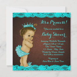 Invitación Baby Shower étnico