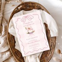 Baby Shower Fiesta de té rosado
