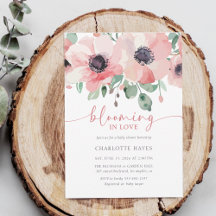 Baby Shower "Floreciendo en Amor" Baby Shower Rosa