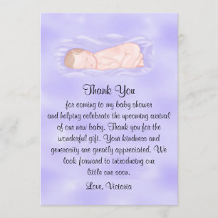Invitación Baby Shower Gracias A Género Neutral