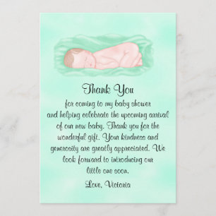 Invitación Baby Shower Gracias A Género Neutral