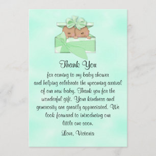 Invitación Baby Shower Gracias A La Étnica Neutral De Género
