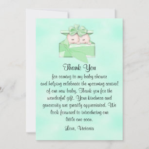 Invitación Baby Shower Gracias A La Neutralidad De Género