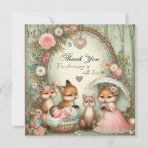 Baby Shower Gracias Pegatinas