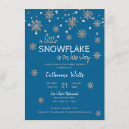 Invitación BABY SHOWER gris gris gris color gris gris color g