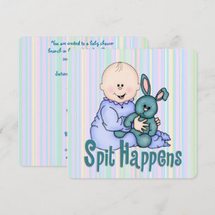 Invitación Baby Shower humorístico