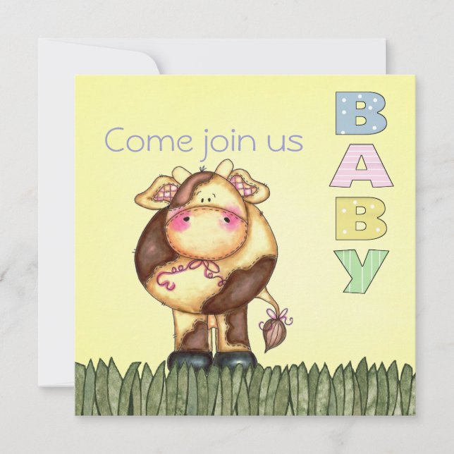 Invitación Baby Shower invita (Anverso)