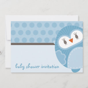 Invitación BABY SHOWER INVITA :: búho de baile 5L