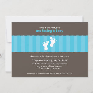 Invitación BABY SHOWER INVITA :: feliz pie 4L