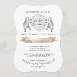 Invitación Baby Shower las 24 horas