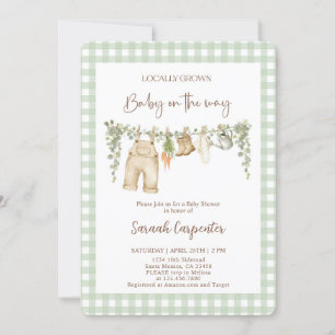 Invitación Baby Shower local