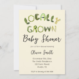 Invitación Baby Shower local