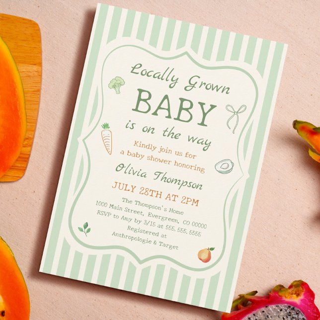 Invitación Baby Shower local (Subido por el creador)