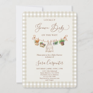 Invitación Baby Shower local