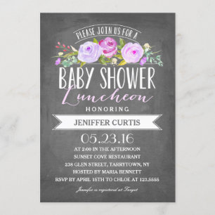 Invitación Baby Shower Luncheon Baby Shower