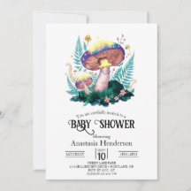 Baby Shower místico mágico para hongos