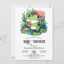 Baby Shower Mystical Dreamy Frog