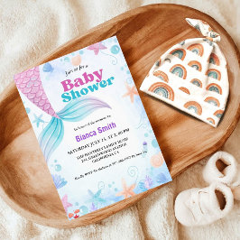 Invitación Baby Shower Nautical Under the Sea