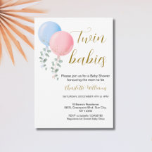 Invitación Baby Shower Neutral de Género