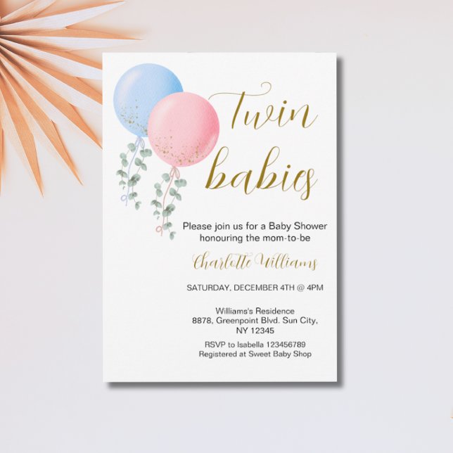 Invitación Baby Shower Neutral de Género (Subido por el creador)