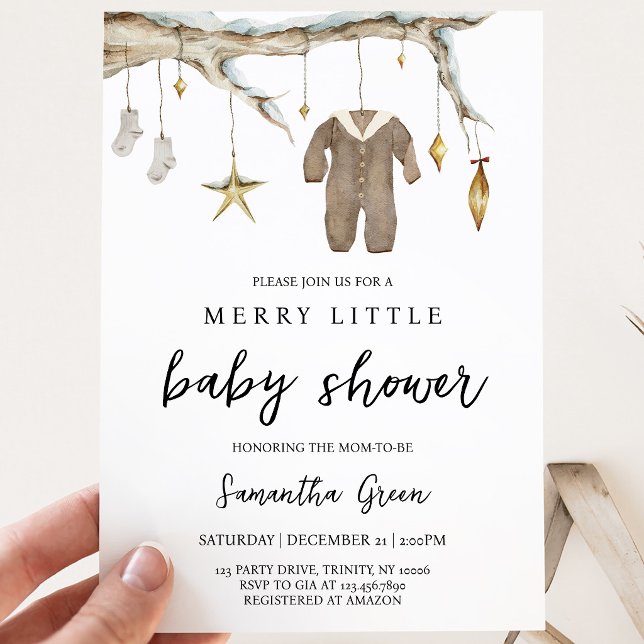 Invitación Baby Shower Neutral de Género Alegre (Subido por el creador)