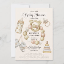 Baby Shower Neutral de Género Boho